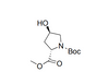 cremefarbenes Pulver lösliche Kosmetika N-Boc-trans-4-Hydroxy-L-prolinmethylester