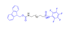 FMOC-N-amido-dPEG24-TFP-ester