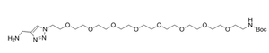 weißliches Pulver zugelassene Immuntherapie Tert-Butyl (26-(4-(aminomethyl)-1H-1,2,3-triazol-1-yl)-3,6,9,12,15,18,21,24- Octaoxahexacosyl)carbamat